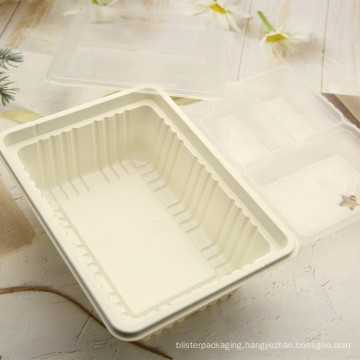 White color Plastic Lunch Box Food storage Container